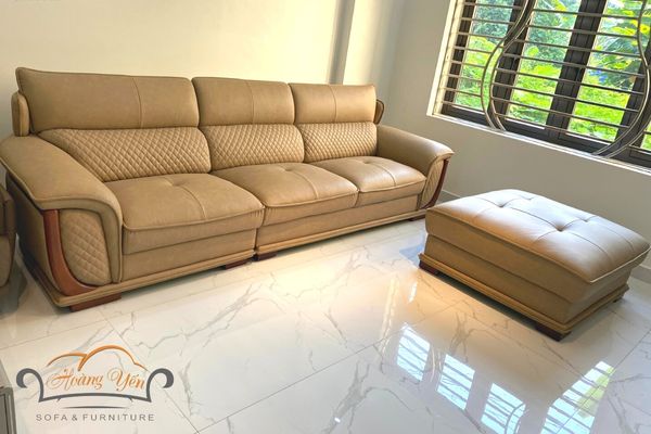 Sofa da đẹp HY336